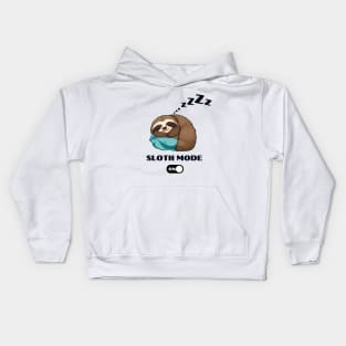 Sloth Mode Kids Hoodie